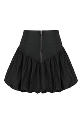 Taffeta Mini Skirt